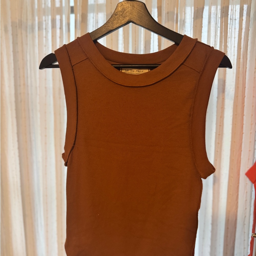 Free People Brown Tank
